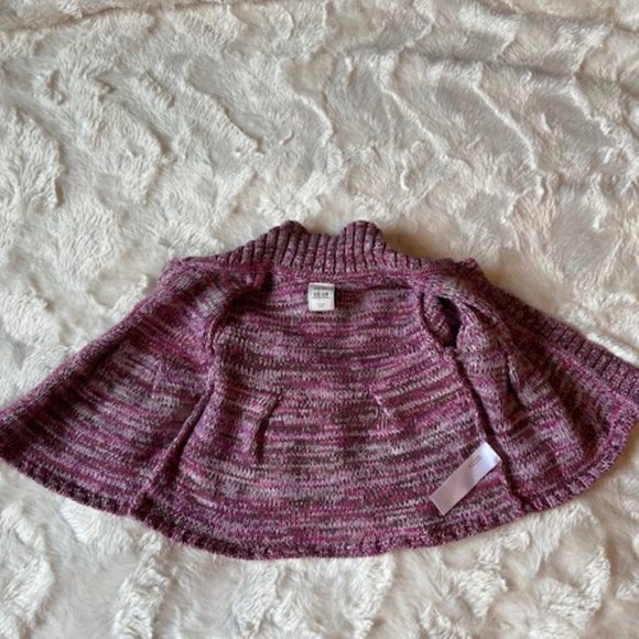 3/$25 Old Navy Girl's Knitted Sweater Cardigan Size 12-18 MTH - Picture 5 of 7